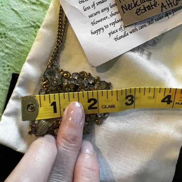 MADE IN THE DEEP SOUTH  one of kind statement necklace - Picture 14 of 16